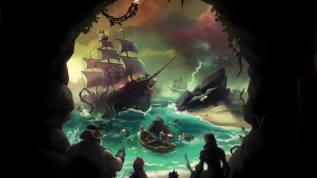 Sea of Thieves pirate adventure screenshot from IGN